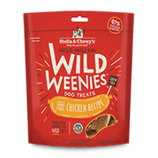 Stella & Chewy's Wild Weenies - Cage Free Chicken Recipe 凍乾香腸小食-放養雞配方 3.25oz X8